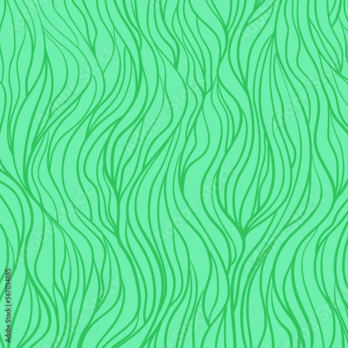 Abstract wavy background. Hand drawn waves. Stripe texture with many lines. Waved pattern. Colored illustration for banners, flyers or posters