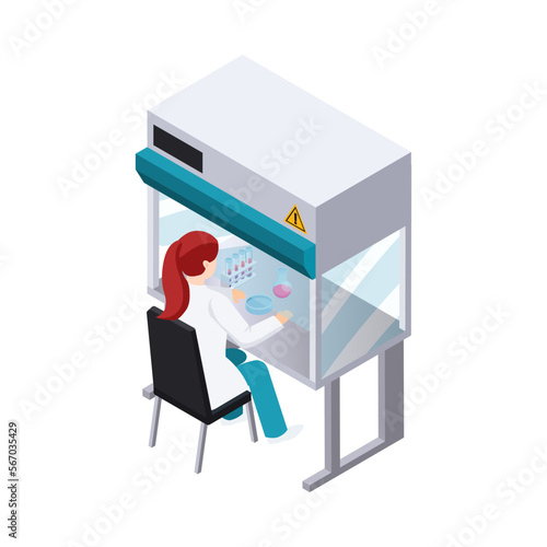 Virus Laboratory Workplace Composition