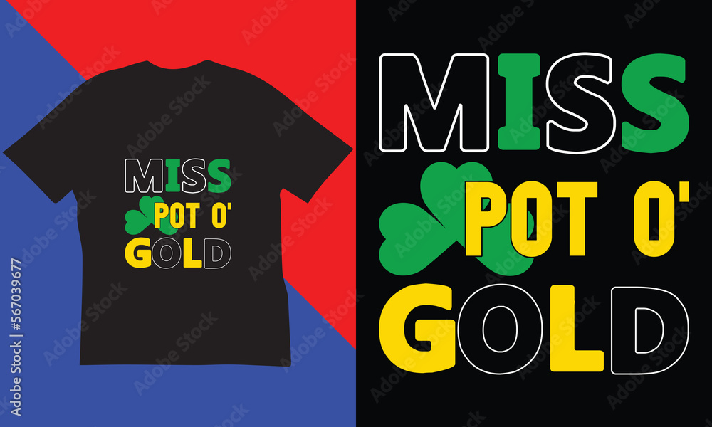 St. patrick's Day T-Shirt Design. St. patrick's Day T-Shirt Design.