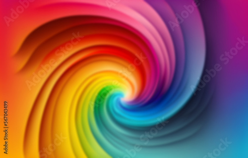 rainbow color gradient background. Generativ ai
