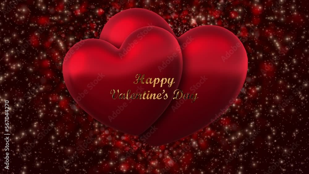 Happy Valentines Day, Red. 4K, 422 ProRes HQ. Looped. 02. Happy Valentines Day, Red. 4K, 422 ProRes HQ. Looped. 02.