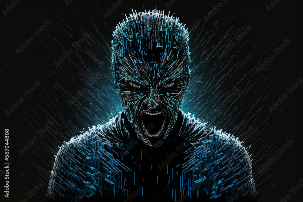 Deep fake, hacker or man in the middle for cybersecurity digital ...