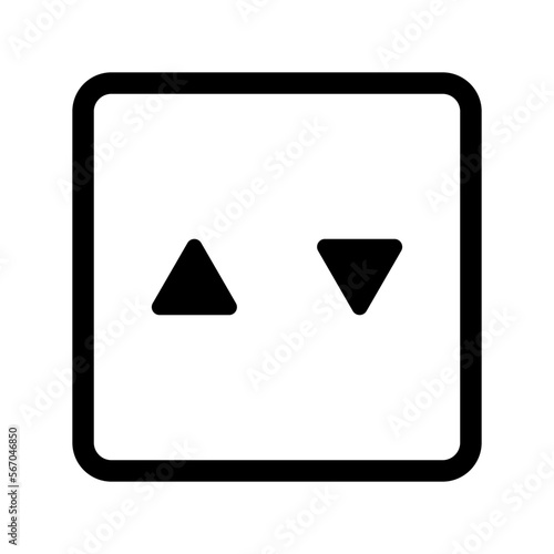 Elevator button icon. Up and down buttons. Vector. Free Download Elevator button icon. Up and down buttons. Vector. - GFXLoad