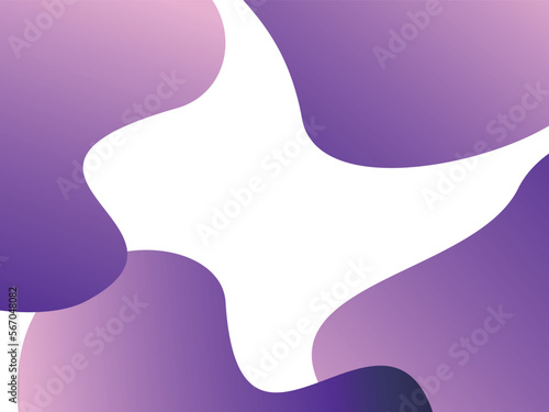 抽象的なリキッド背景　横位置　パープル