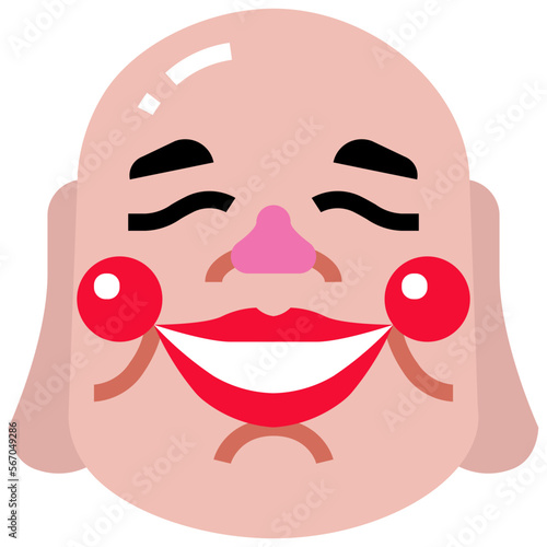 popper flat icon