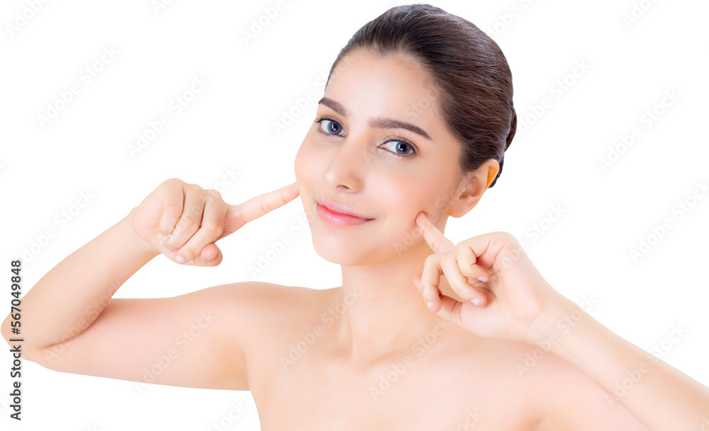 Beautiful woman asian makeup of cosmetic, beauty asia girl hand touch cheek and smile attractive, face of beauty perfect with wellness with skin healthcare concept. Beautiful woman asian makeup of cosmetic, beauty asia girl hand touch cheek and smile attractive, face of beauty perfect with wellness with skin healthcare concept.
