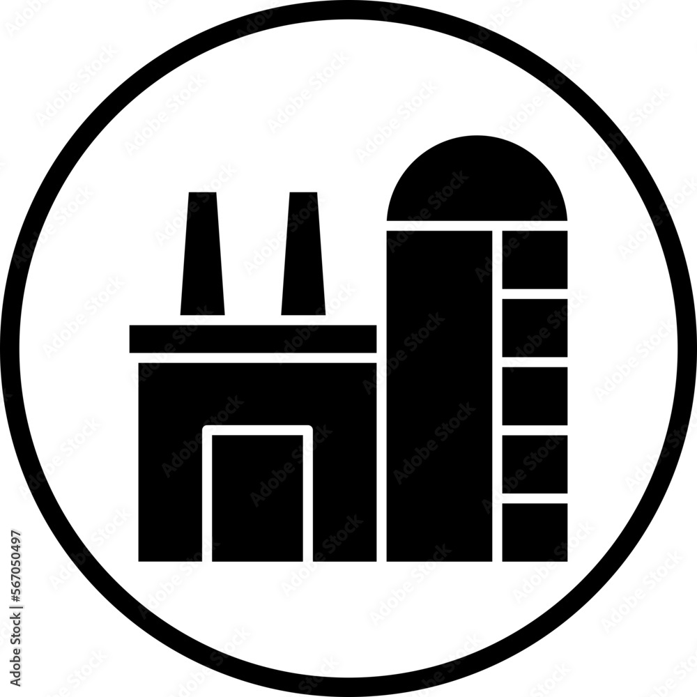 Silo Icon Style Silo Icon Style