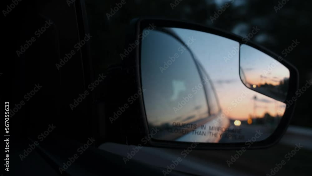 Object in the mirror are closer than it appear. Object in the mirror are closer than it appear.