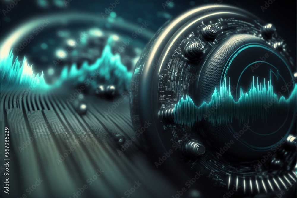 Futuristischer technischer Cyberspace Hintergrund Motiv, ai generativ Futuristischer technischer Cyberspace Hintergrund Motiv, ai generativ
