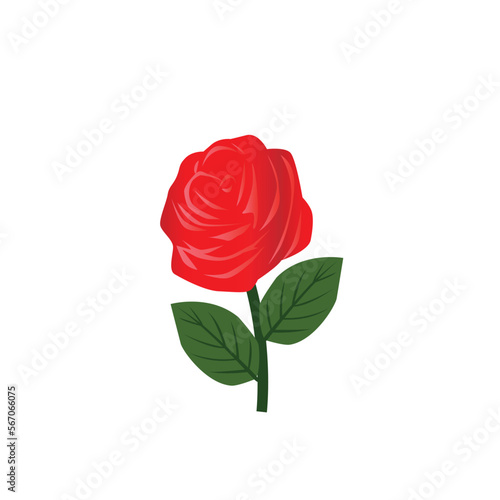 Creative Professional Trendy Rose Logo Design, Rose Flower Design in Editable Vector Format	