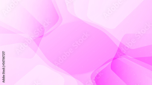 Konstfotografi Pink colored premium fashionable abstract background with transparent lines, stripes, random geometric shapes