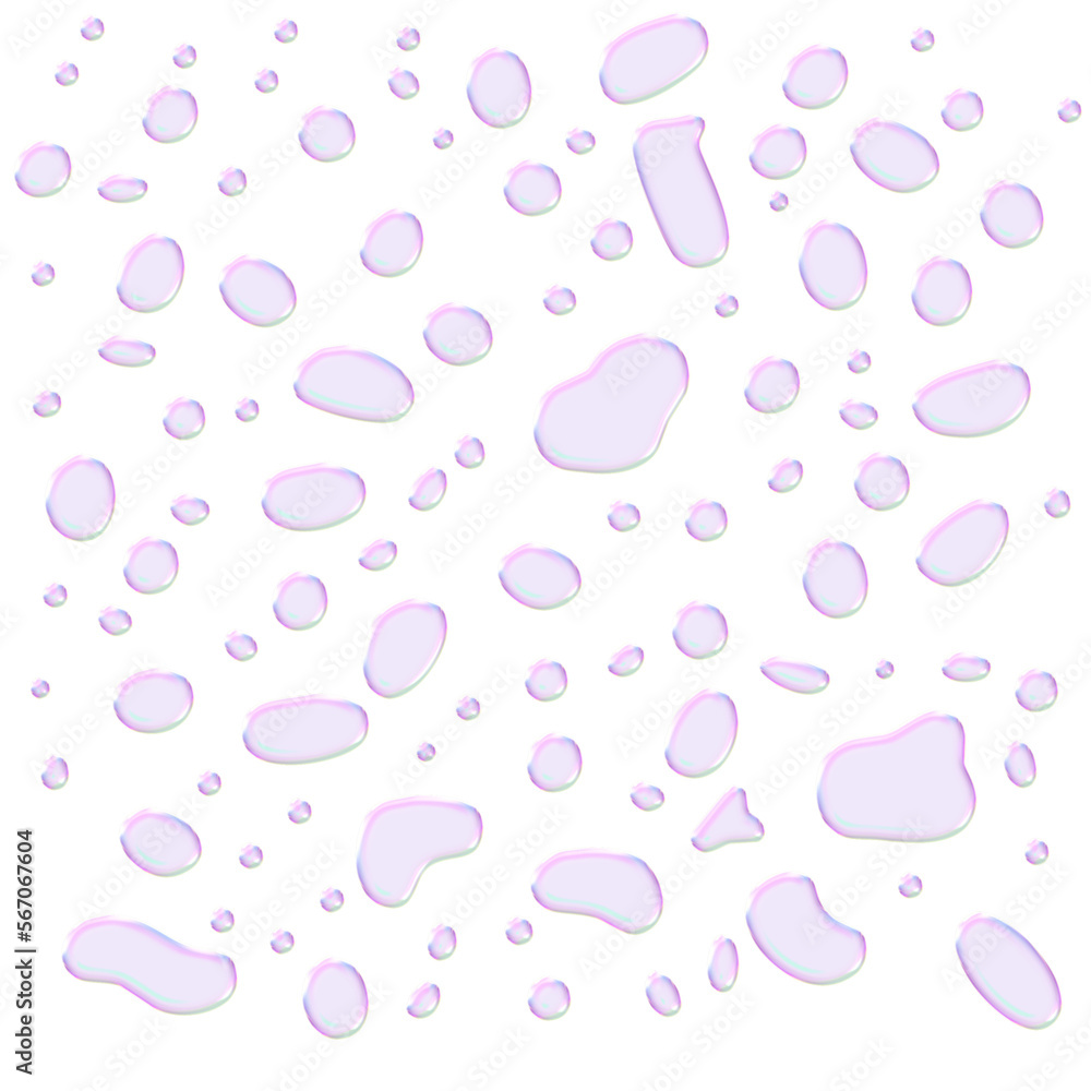 Set of small bubbles Set of small bubbles