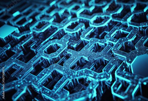 Communication technology internet business. Global world network and telecommunication on earth cryptocurrency and blockchain generative ai