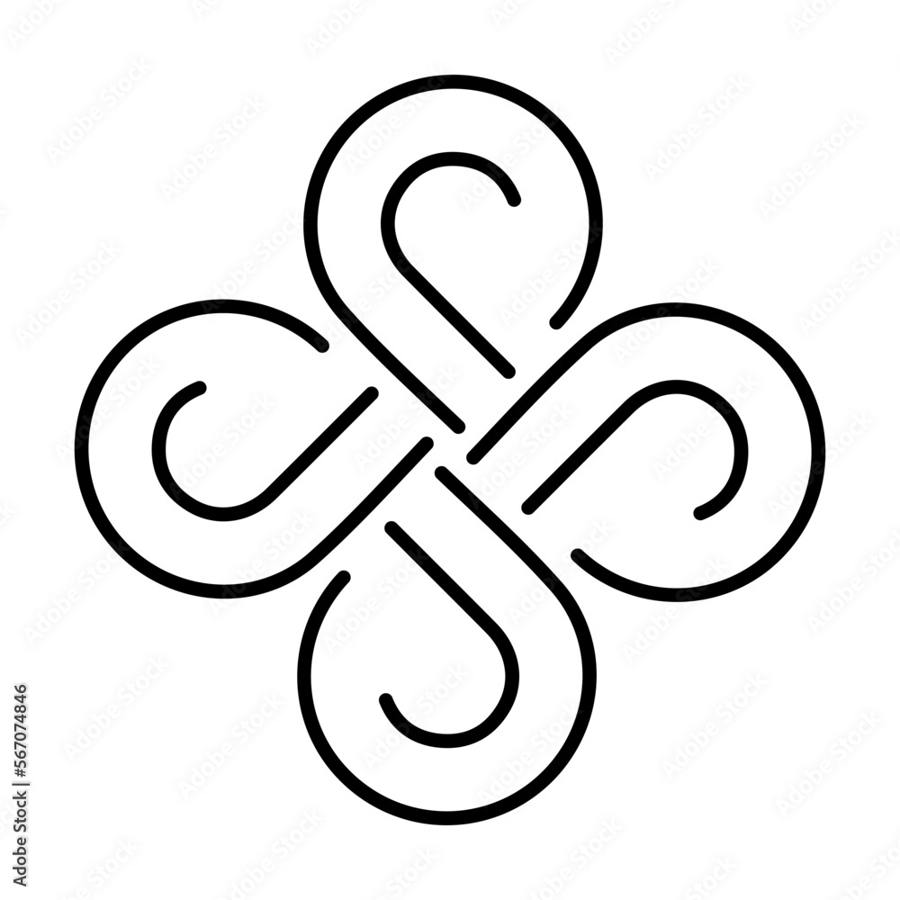 success wealth amulet icon on white background, vector illustration. success wealth amulet icon on white background, vector illustration.