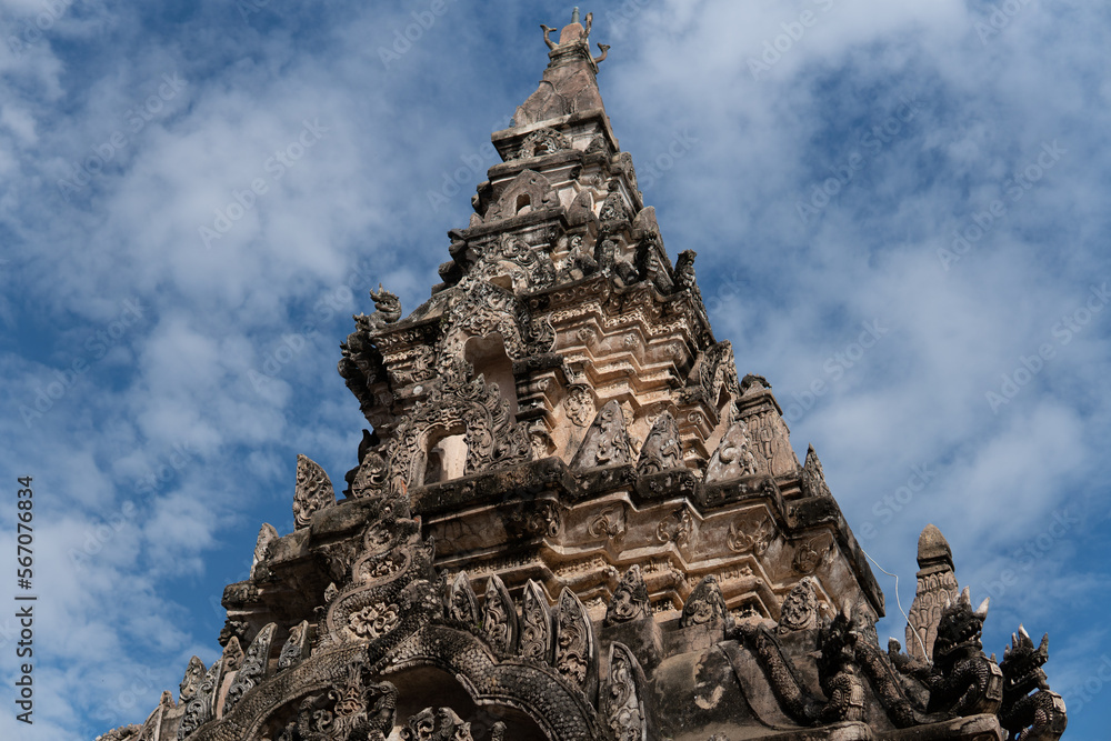 Prathat Lampang Luang temple, Lampang province northern of Thailand