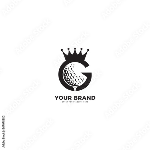 golf king logo, g letter logo, logo for company