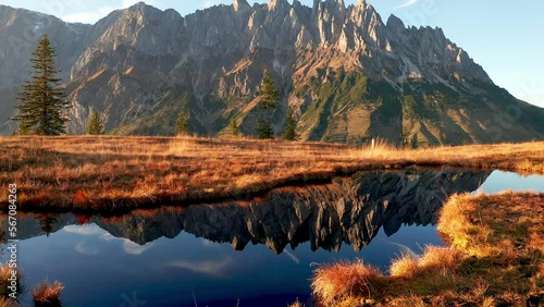 Mountain landscape in Austria, Hochkonig