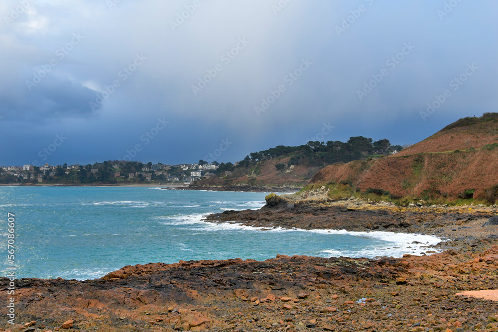 La côte de granit rose en Bretagne - France