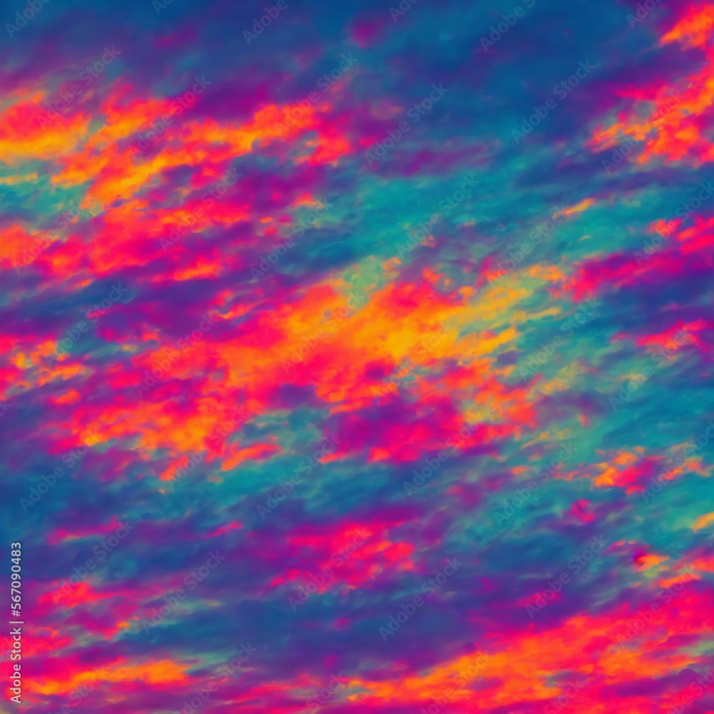 Neon Sky Backgrounds 