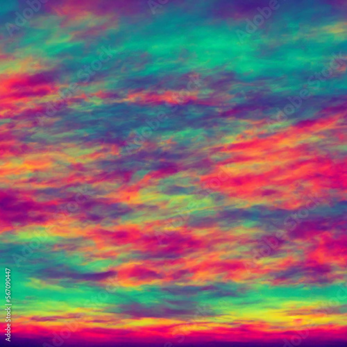 Neon Sky Backgrounds "Generative AI"