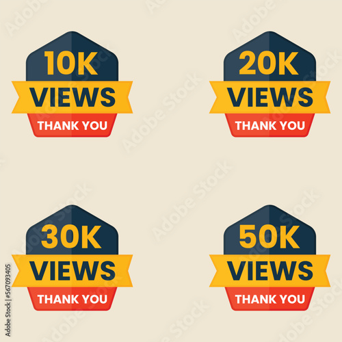 views label vector set 10k to 50k views thank you