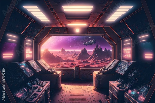 Spaceship Interior © horace