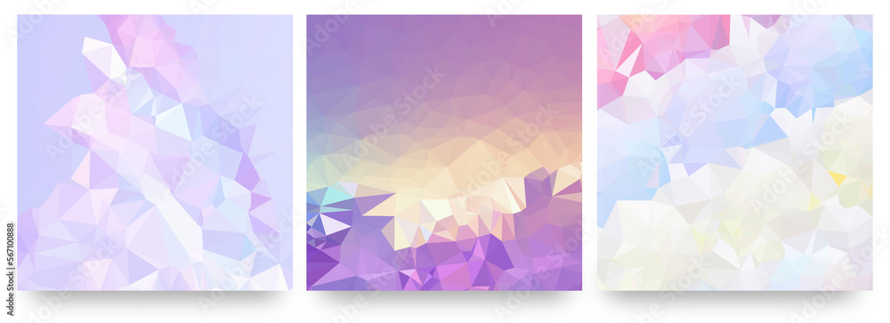 IG Instagram background watercolor art abstract polygon