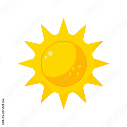 sun - vector icon
