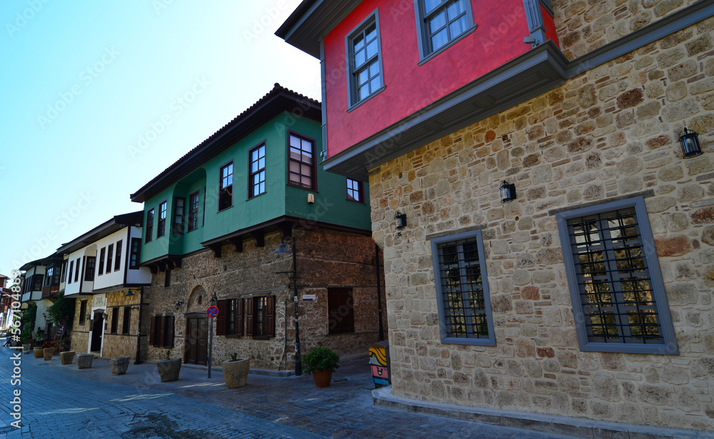 Historical Kaleici District - Antalya - TURKEY