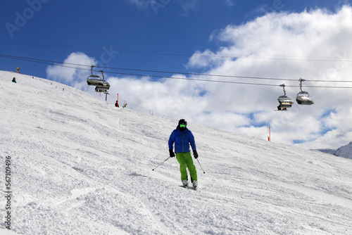 Skigebiet Jakobshorn, Davos (Schweiz) photo