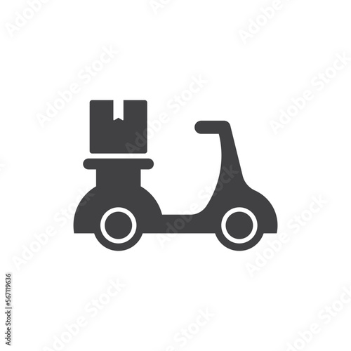 Delivery Scooter Icon