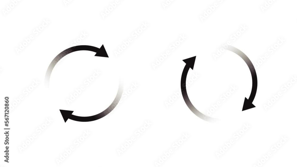 Circle arrow refresh icon rotation animation Motion graphic design Circle arrow refresh icon rotation animation Motion graphic design