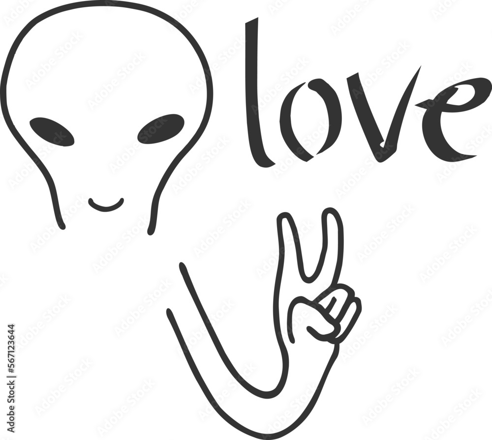 Alien love message Alien love message