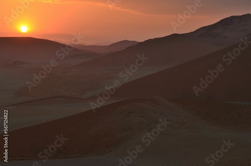 Sunrise at the dunes of Sossusvlei, Namibia © Christian