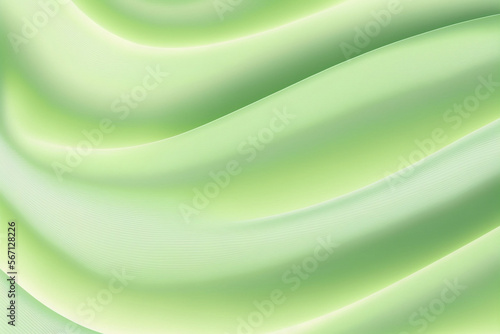 abstract pastel green wave design made by generative ai
