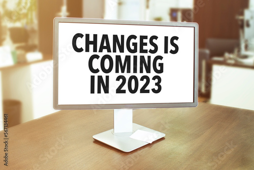 office and display with text changes coming in 2023