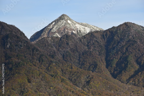 初冬の高妻山（Mt.Takatsuma in early winter)
Nikon D750     AF-S NIKKOR 24-120mm f/4G ED VR photo