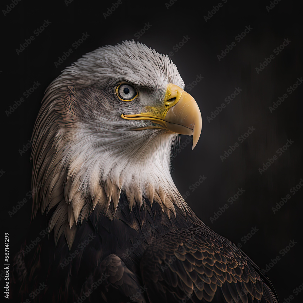 Obraz premium Bald Eagle Portrait