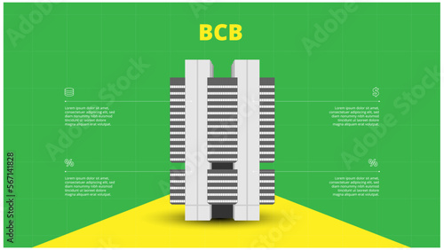 Layout banco central do brasil