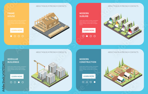 Modular Frame Building Isometric