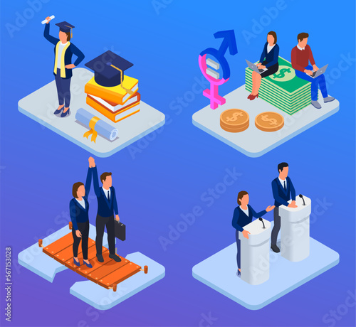 Gender Equality Design Concept