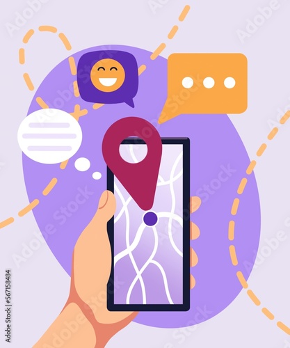 social network concept