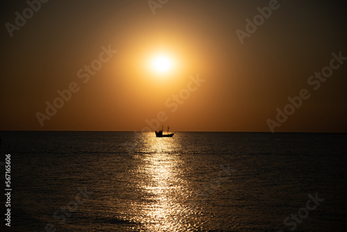 Plakat Sunset italy