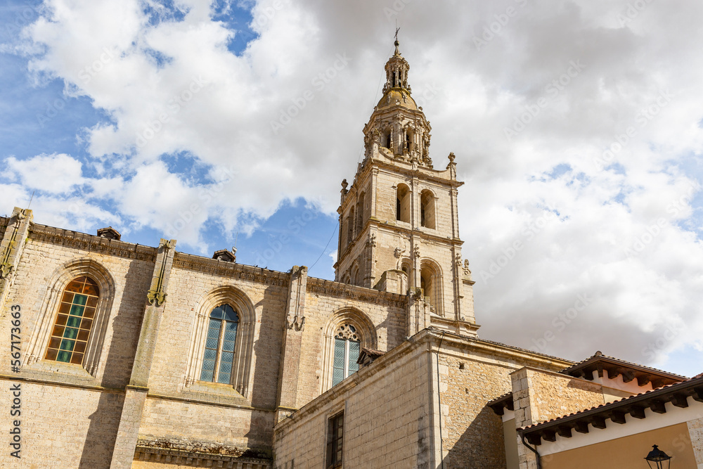 Church of Santa Maria de Mediavilla in Medina de Rioseco, province of Valladolid, Castile and Leon, Spain