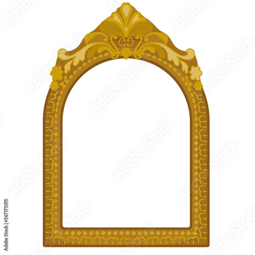 Ornate Vintage Frame blank inside 