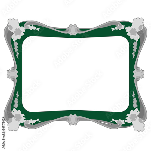 Ornate Vintage Frame blank inside 