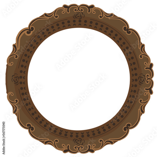 Ornate Vintage Frame blank inside 