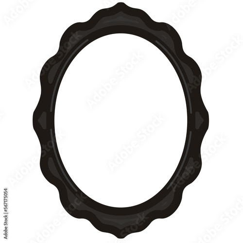 Ornate Vintage Frame blank inside 