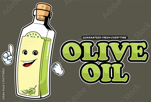 Olive Oil Mascot