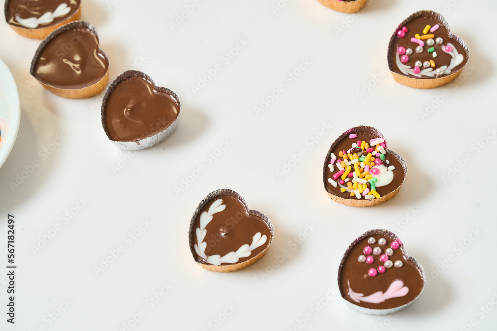手作りバレンタインチョコイメージ 手作りバレンタインチョコイメージ